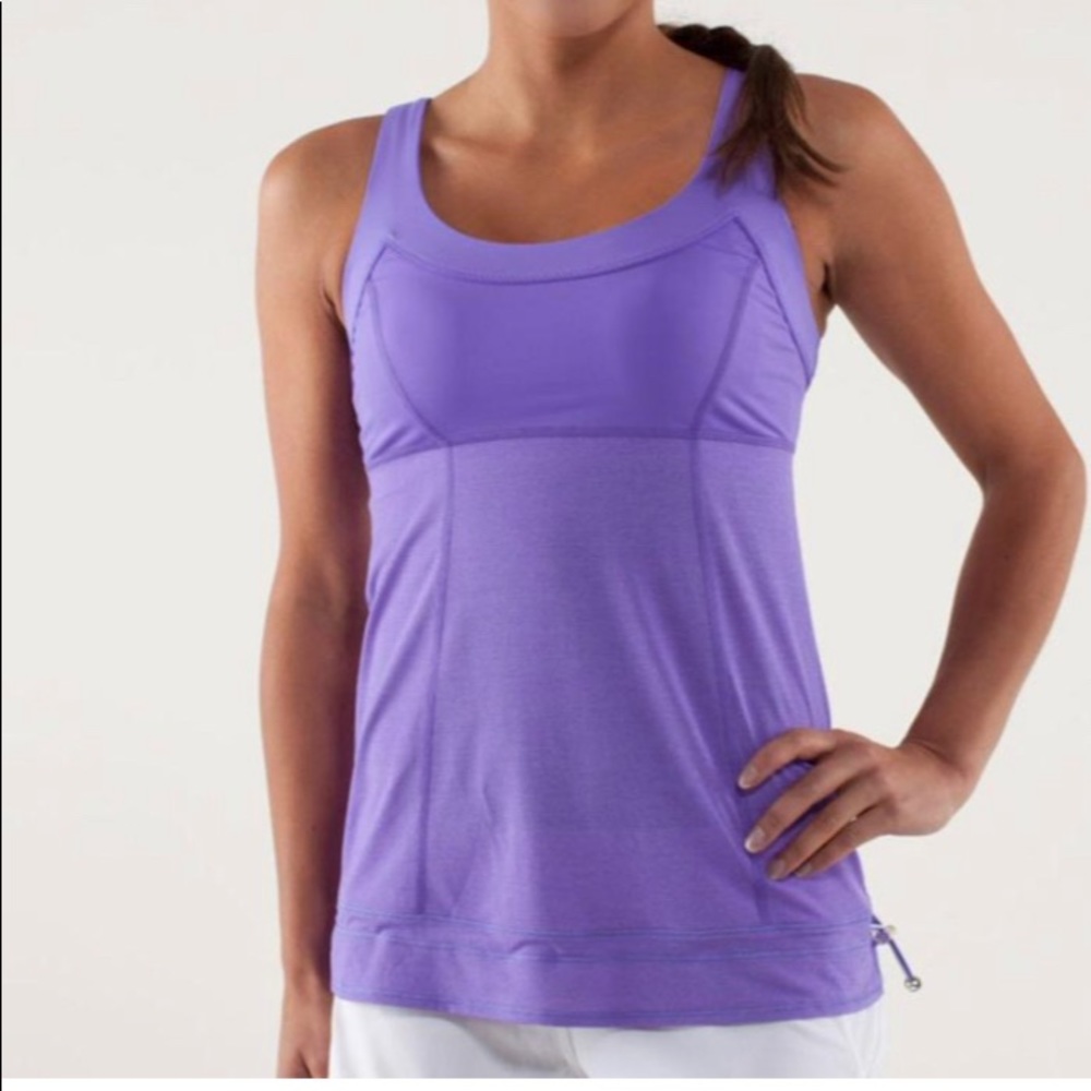 Purple Lululemon Tank Top size 8